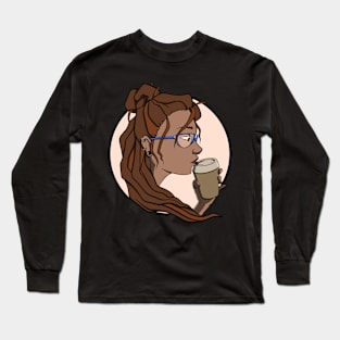 Coffee girl Long Sleeve T-Shirt